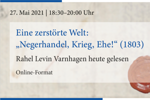 Wykład gościnny z okazji 250 rocznicy urodzin Rahel Levin Varnhagen (1771-1833)