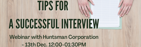 Online workshop: Tips for a Sucessful Interview